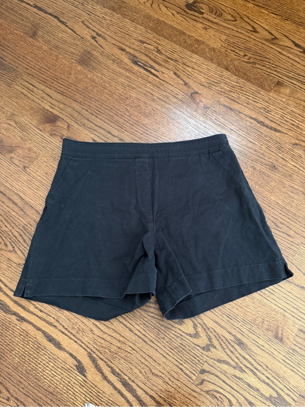 SPANX Black High-Waist Pull-On Shorts
